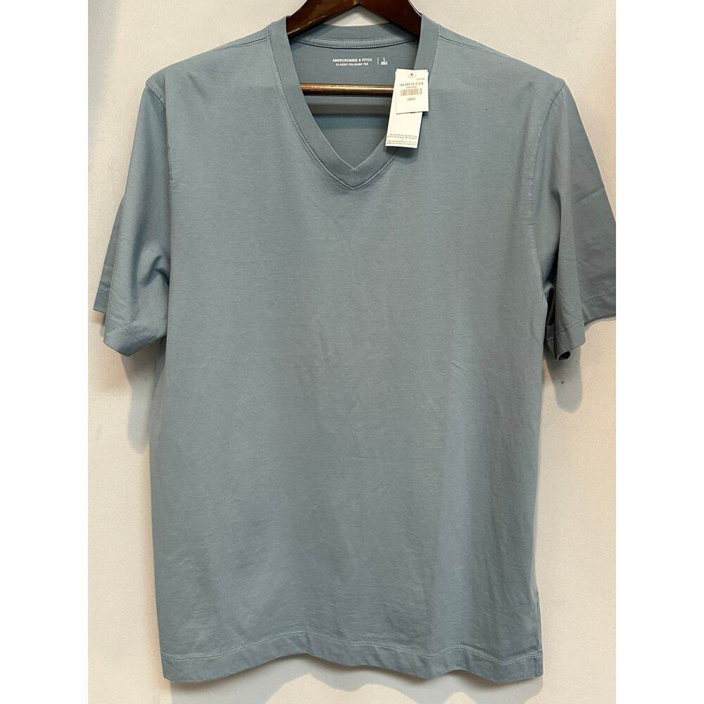 Men’s Abercrombie Polished Tee light blue Size L